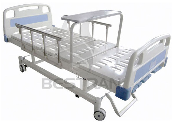 3-function manual patient bed