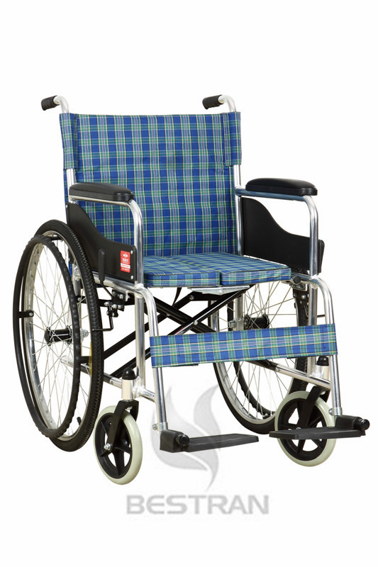 Steel wheelchair