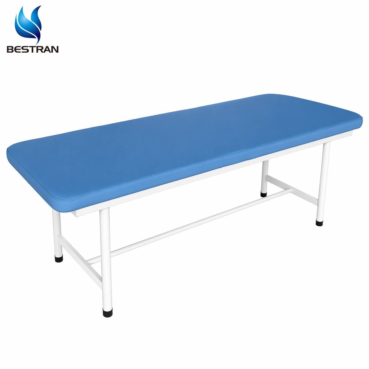 Flat Top Examination Couch with Steel Frame for Hospital Clinic Patient Examination