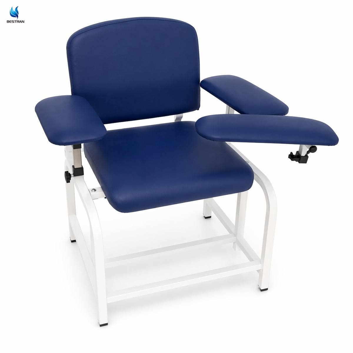 Hospital Blood Collection Chair with Adjustable Arm Support