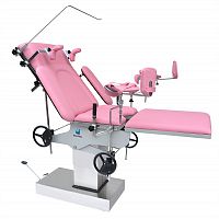 Hydraulic obstetric table