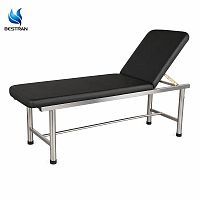 250kg Capacity Stainless Steel Medical Examination Table with Backrest Adjustable
