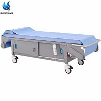 Electric Ultrasound Examination Bed with Automatic Paper Roll System and Storage Cabinet