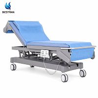 Electric ultrasound examination bed