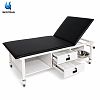 Mobile Medical Examination Table with Adjustable Backrest, Lockable Drawers and Waste Basin