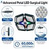 Premium Double Dome Ceiling LED Surgical Light with Touch Screen, 193 LEDs and Adjustable CRI